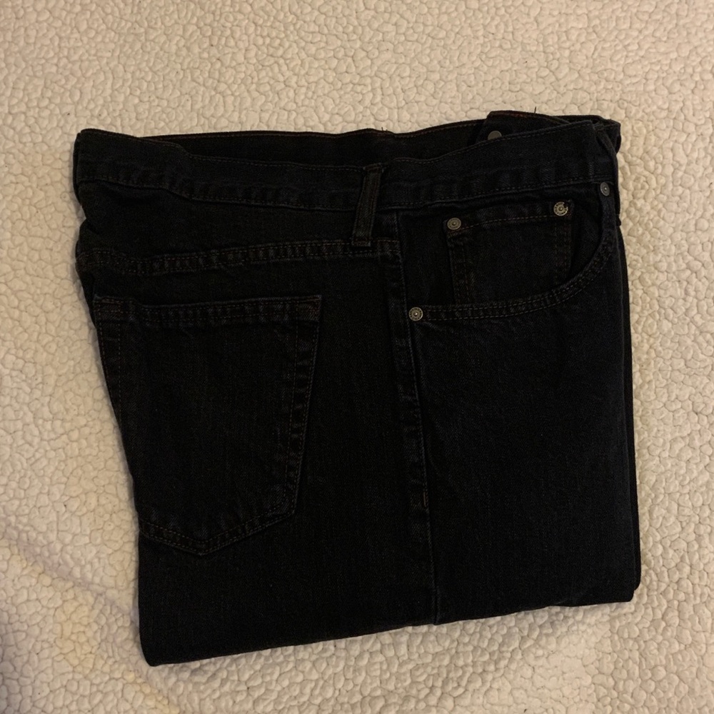 SOLD❗️Old Navy Black Jeans. 34x34 - Picture 7 of 8